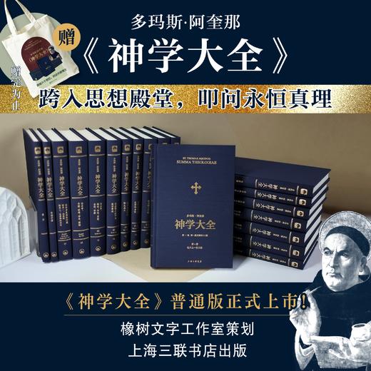 普通版《神学大全》全19册 多玛斯·阿奎那 中文简体 全译本未删减 商品图0