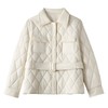 6996小香风菱格棉衣女秋冬2025新款轻薄夹棉短外套小个子收腰显瘦棉服 商品缩略图4