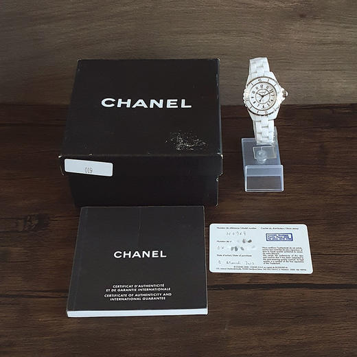 【95新】CHANEL 香奈儿H0968石英机芯日期显示33MM（女款）J12系列陶瓷261125JJ13 商品图1