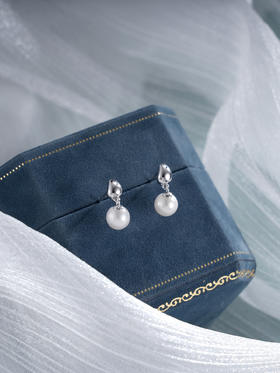 子佩集S925银珍珠耳钉【Z17095】纯银2412