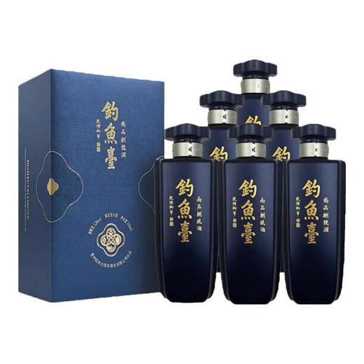 钓鱼台乾隆御笔 53度酱香型纯粮食白酒 收藏摆柜新老款随机发 53度 500mL 钓鱼台尚品捌號酒 商品图1