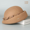 【服饰鞋包】-法式赫本风毛呢贝雷帽文艺澳洲羊毛复古毡帽 商品缩略图6