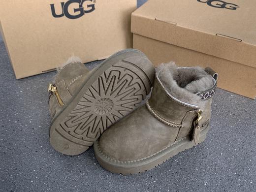 UG&G民族风防水皮拉链款童鞋儿童雪地靴 商品图13