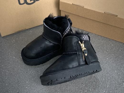 UG&G民族风防水皮拉链款童鞋儿童雪地靴 商品图7