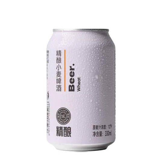 DL胖东来精酿小麦白啤酒330ml 商品图0