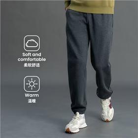 佐丹奴男装25年新款复合摇粒绒针织慢跑裤01115802