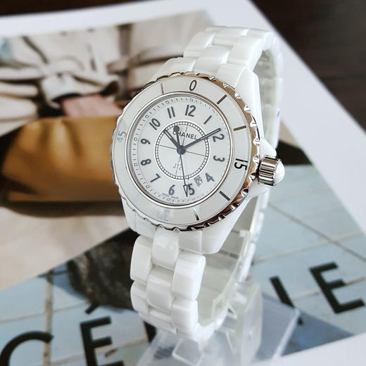 【95新】CHANEL 香奈儿H0968石英机芯日期显示33MM（女款）J12系列陶瓷261125JJ13 商品图2