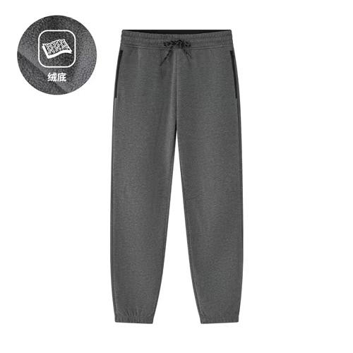 佐丹奴男装25年新款复合摇粒绒针织慢跑裤01115802 商品图2