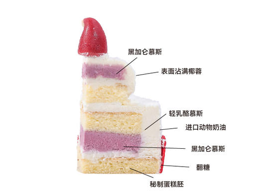 圣诞雪人慕斯4号 商品图2