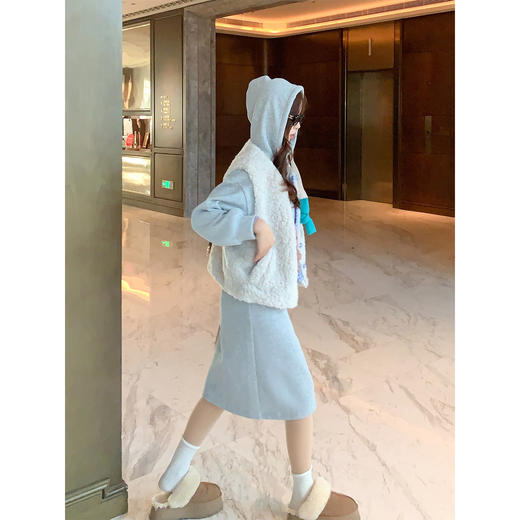 <曾小咸推荐> 现货秒杀！微信超特价！连帽卫衣连衣裙 日常219.99 立减110 秒杀109.99！ 商品图5