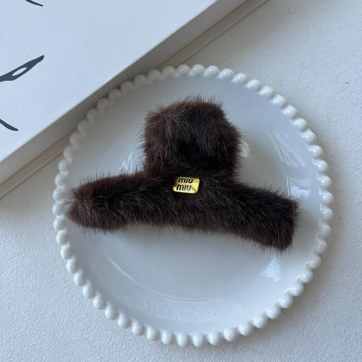 金色标一字抓夹-纪念日百货门店同款165293518 商品图4