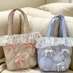 小众通勤卷毛小狗蕾丝单肩包-纪念日百货门店同款168194398