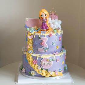 长发公主 ｜奶酪霜抹面