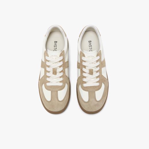 【云粉节】BF楼百思图2026春季新款复古经典厚底德训鞋运动女休闲鞋Q1007AM6吊牌价759.现价399 商品图2