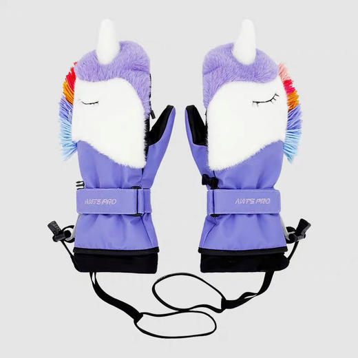 【25年滑雪季】2526 Antspro独角兽滑雪手套护腕开口男女冬内分五指防水透汽保暖装备 商品图0