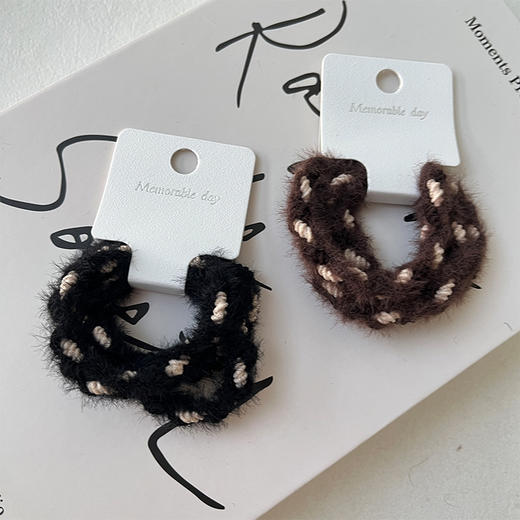 秋冬绒绒包绕高弹力3根发绳-纪念日百货门店同款167949699 商品图1