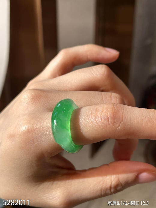 飘翠扳指【5282011】圈口12.5~具体价格微信咨询 商品图4