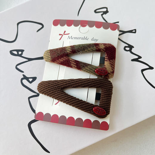 FGKH学院风三角形侧边对夹-纪念日百货门店同款167796768 商品图3