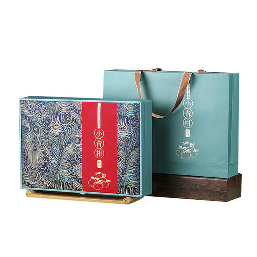 素言茶坊~孔雀礼盒30粒2010年新会小青柑 商品图0