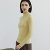 A30311保暖衣女秋冬新款立领依翡丝抗菌吸湿排汗长袖t恤内搭修身打底衫 商品缩略图1