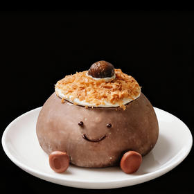 红茶栗子捏捏大福（ 雪媚娘口感）