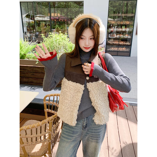 <曾小咸推荐>现货秒杀！微信超特价！半高领灰色长袖针织衫 日常109.99 立减40 秒杀69.99！ 商品图3