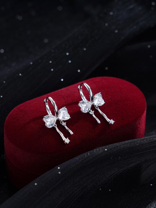 子佩集S925银【在逃公主】耳环【YEH-0802101】纯银时尚2411 商品图0