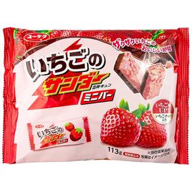 有乐制果草莓味代可可脂巧克力（110克）