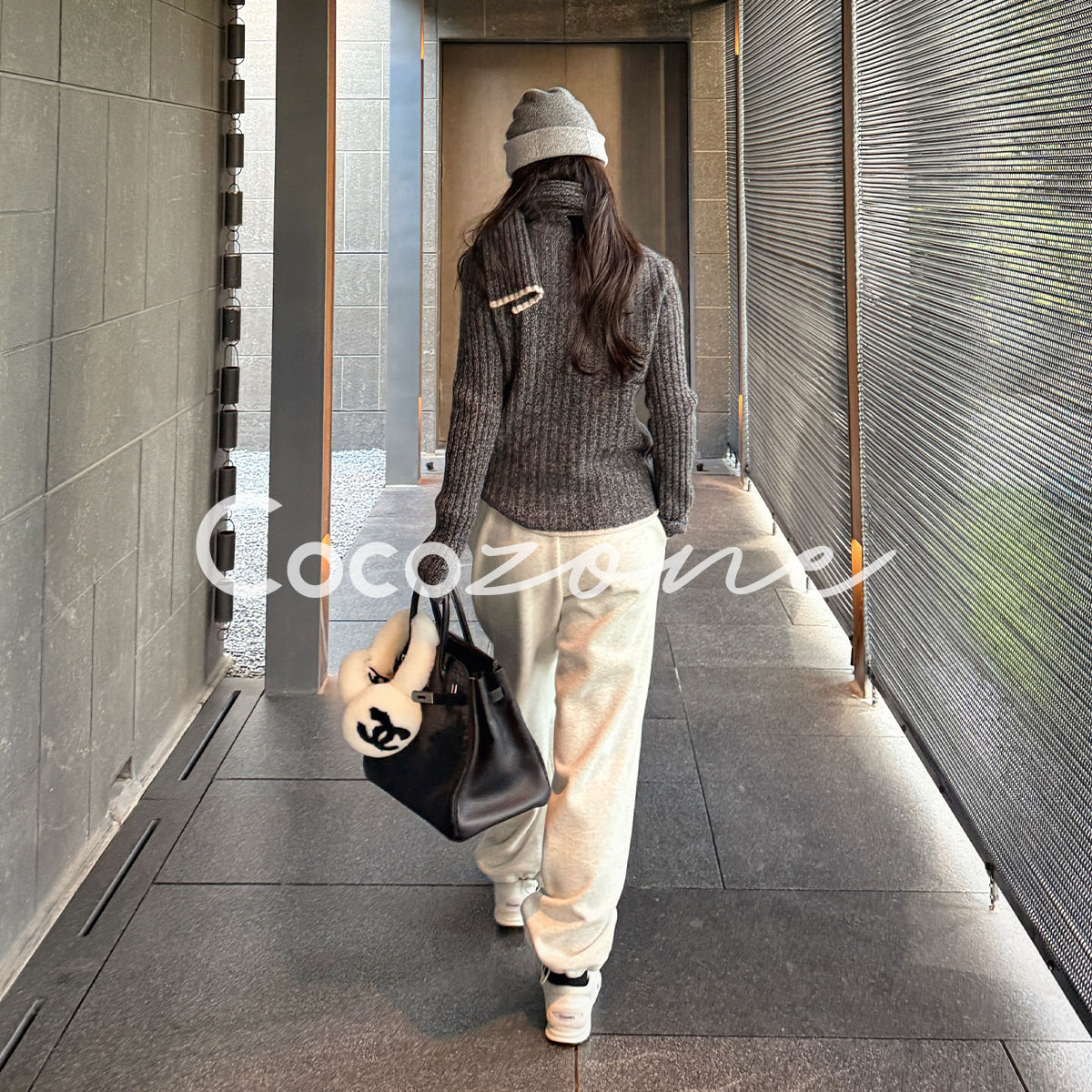 COCO ZONE 刘 一一 【100绵羊毛】半高领羊毛衫 CD2A3130