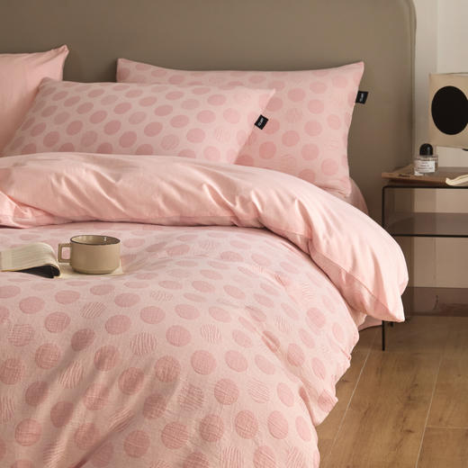 【清仓170元起】【婴幼儿可用】全棉三层纱色织提花四件套 四季可用【不支持退换货】 商品图1