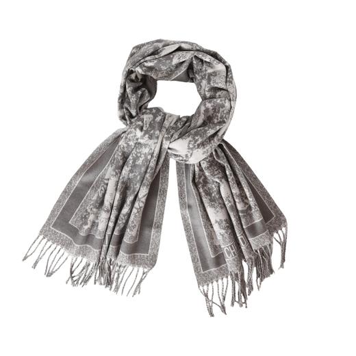 Dior 动物图腾围巾（灰调款 商品图4