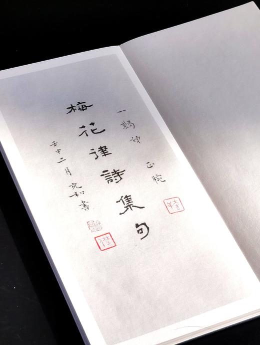 【特惠】《张充和手抄梅花诗》，16开，经折装， 张充和 著，上海辞书出版社2017年出版， 印次不详，定价：248，售价：88 商品图6