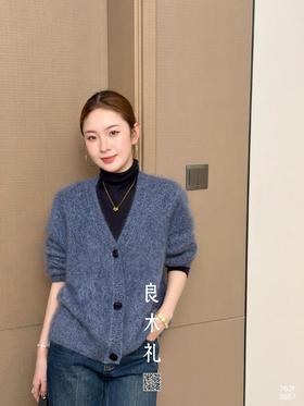 休闲——山羊绒开衫