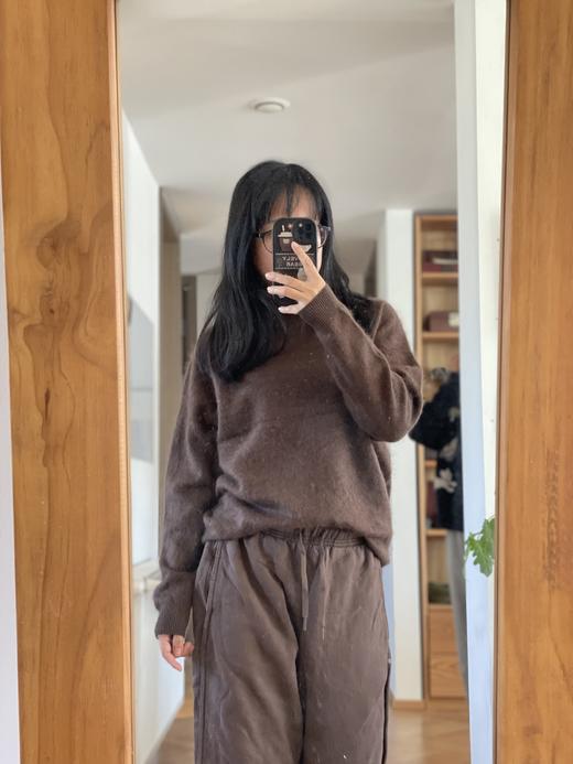 米马成衣 半高领贴身不扎 5羊绒95羊毛 拉毛工艺带来的舒适体验 商品图2