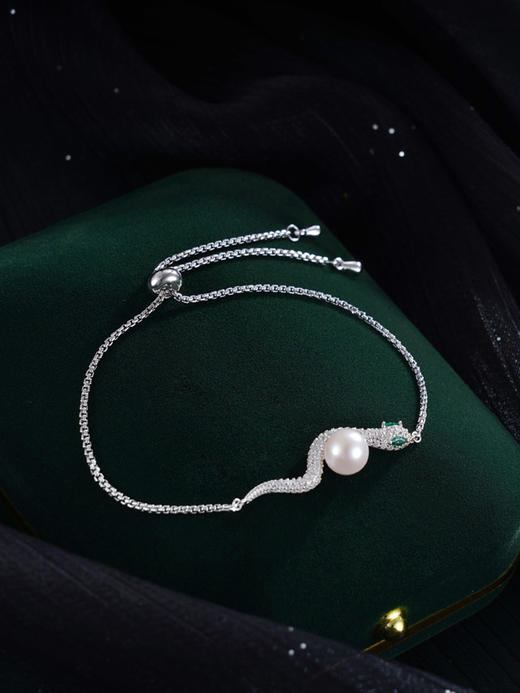 子佩集S925银珍珠手链【SL070284】纯银灵蛇2412 商品图0