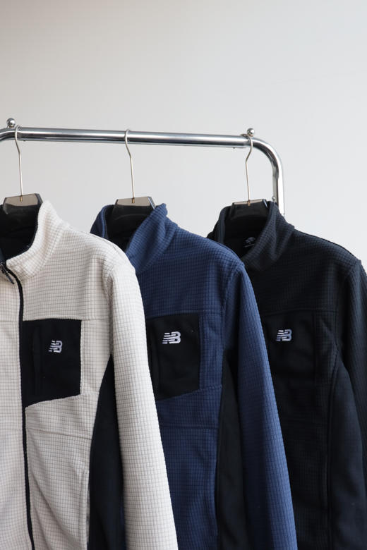 N8 元单华夫格吸湿速干立领抓绒外套 WT936 商品图1