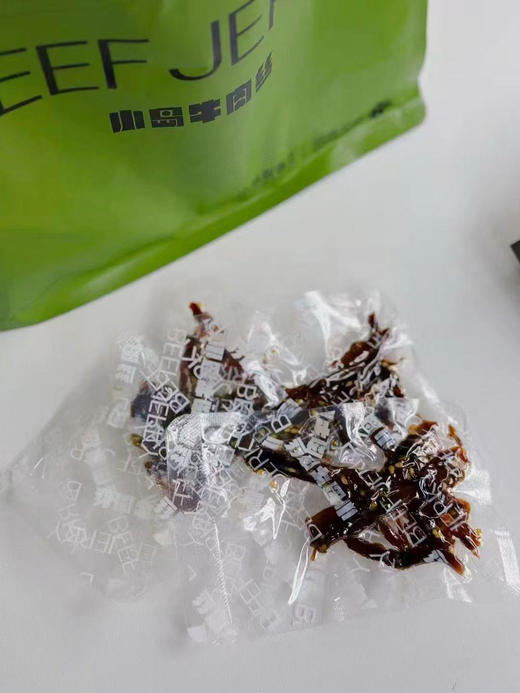 小岛牛肉丝200g畅享装！鲜牛肉烤制 解馋零食 新派牛肉干 原香芝麻口味 商品图4