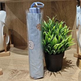 澳美斯6270三折黑胶睛雨伞55*8