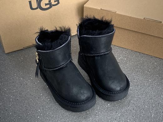 UG&G民族风防水皮拉链款童鞋儿童雪地靴 商品图8