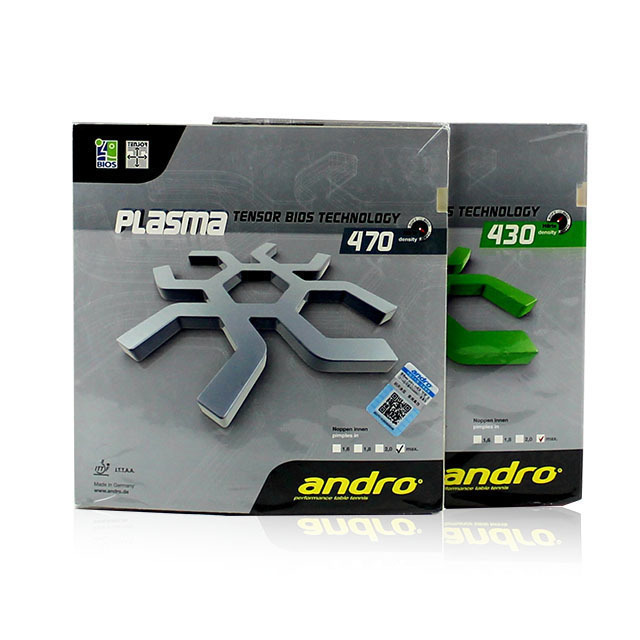 【新增蓝色】ANDRO岸度 PLASMA血浆系列（430  470)  德系内能 乒乓球 反胶套胶 国球汇