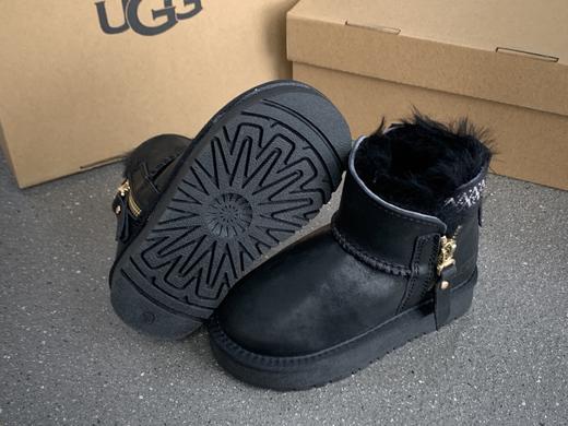 UG&G民族风防水皮拉链款童鞋儿童雪地靴 商品图9