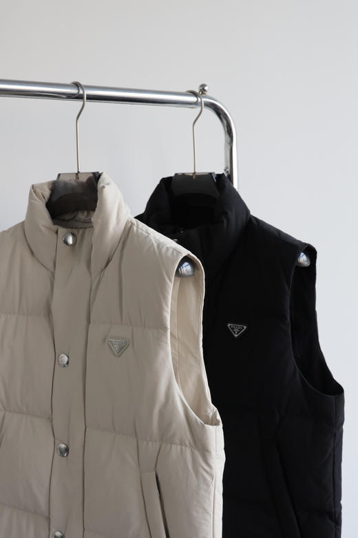 P.R.D 秋冬 情侣款 宽松鹅绒马甲外套 BX072 商品图6