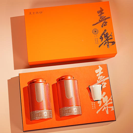 素言茶坊~喜乐双铁罐大红袍160克 商品图3