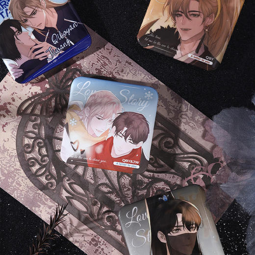 色彩鲜艳明亮诟病方形徽章-纪念日百货门店同款168097053 商品图2