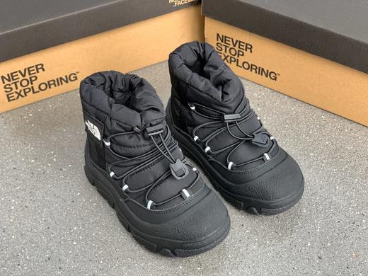 北家羽绒面料皮毛一体防风防水儿童雪地靴 商品图2