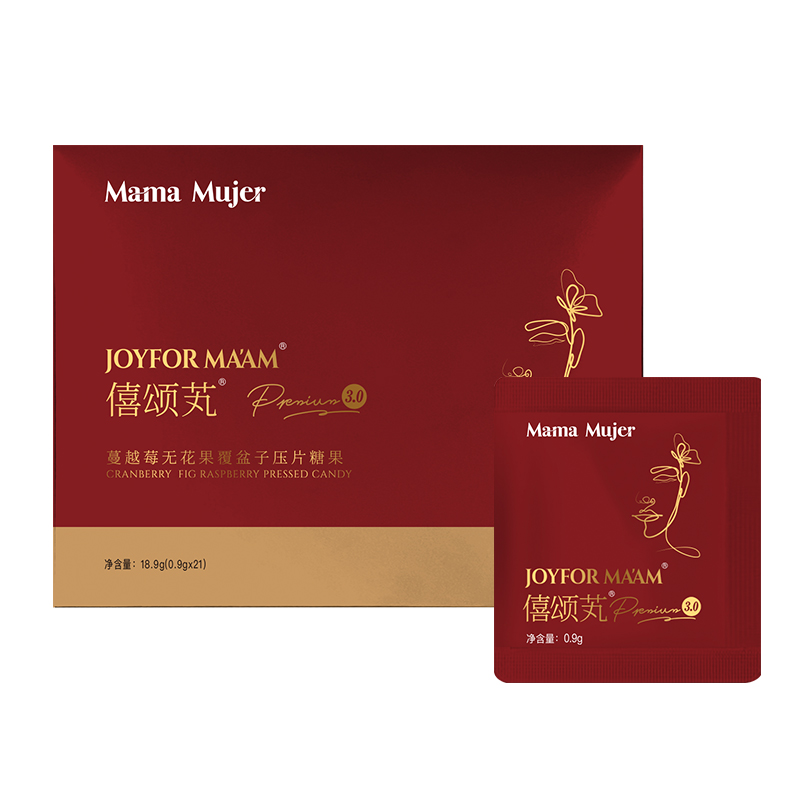【不参与双12满赠】【新版3.0】Mama Mujer 僖颂芄™️藏红花蔓越莓无花果覆盆子压片 ru腺J节疏通 21袋/盒 MMMJ 国内发货