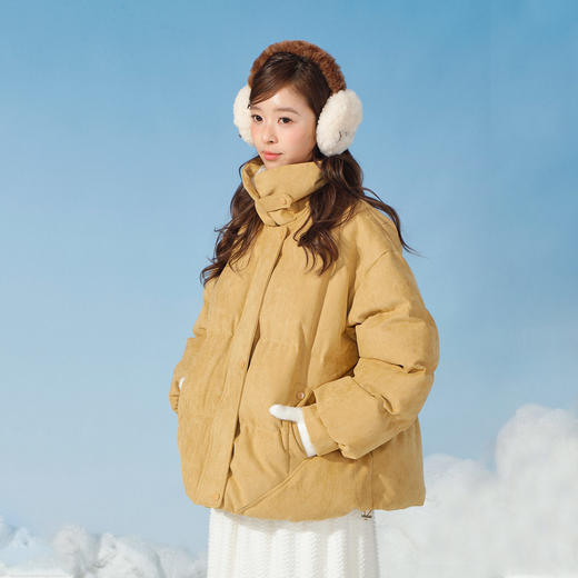 日系羊羔毛翻领棉服外套-纪念日百货门店同款167393862 商品图2