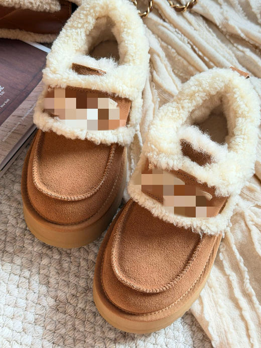 1030-5 澳洲限定 纯圆正 品质更高的GGU 皮毛一体 胖丁毛毛鞋 包子鞋 超轻跟脚 商品图3