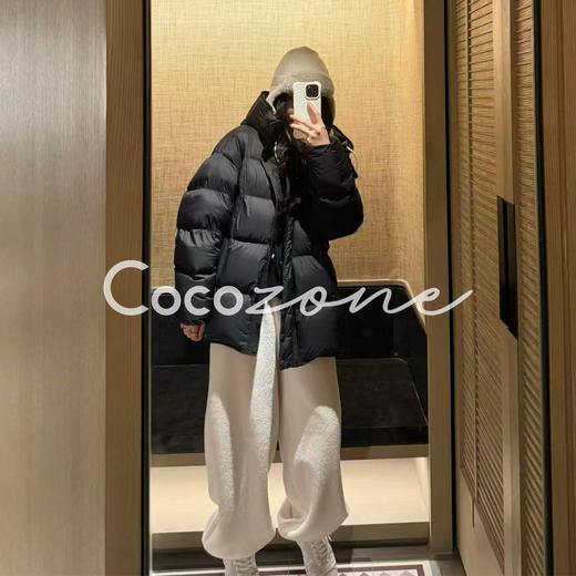 COCO ZONE 刘 一一 “云朵鹅”90白鹅绒双拉链鹅绒服 CD2A3155 商品图4