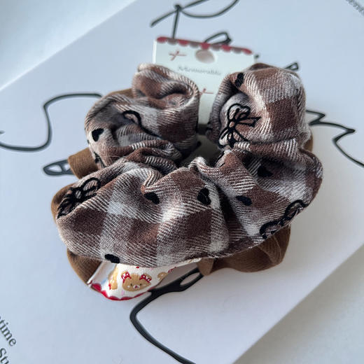 复古俏皮元气咖红对圈配饰-纪念日百货门店同款167796995 商品图4